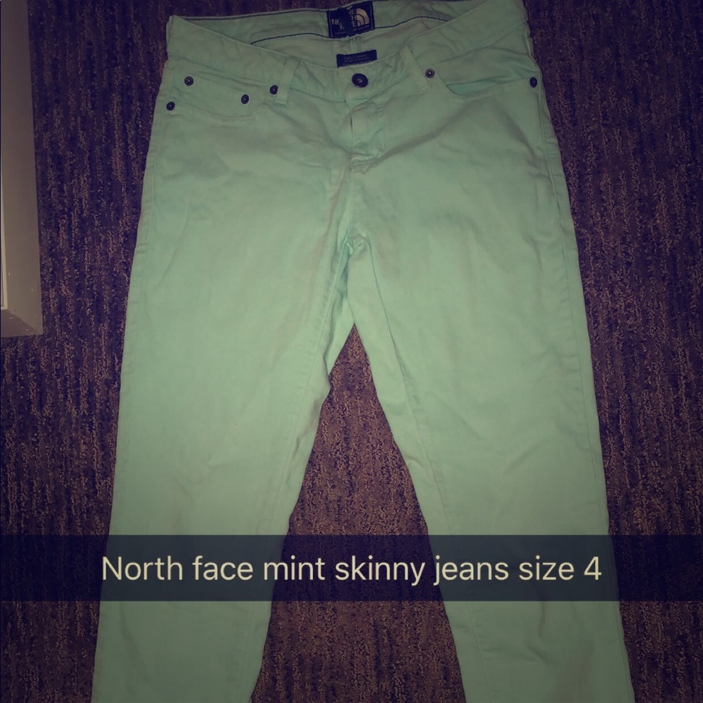 The North Face skinny jeans